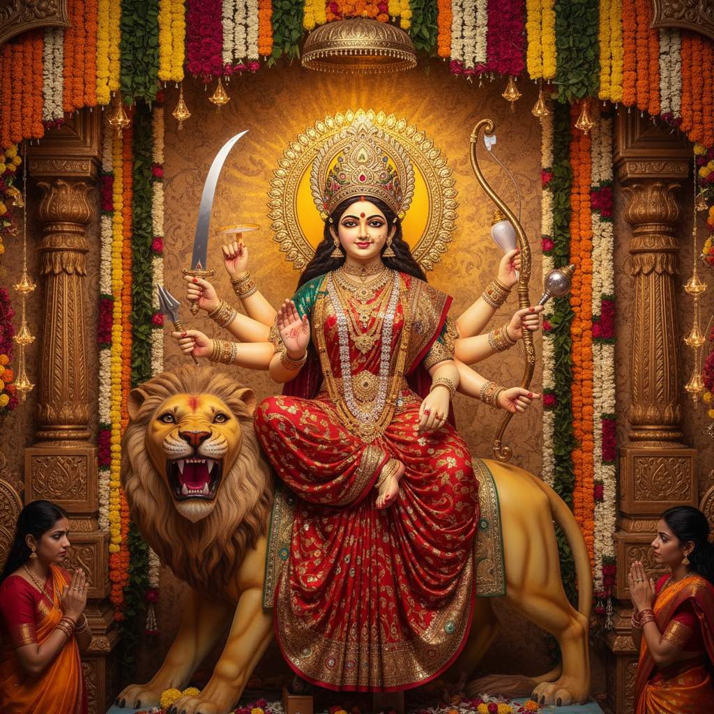 Navratri-Maa-Durga-image | Festivalhindu.com Navratri-Maa-Durga-image | Festivalhindu.com