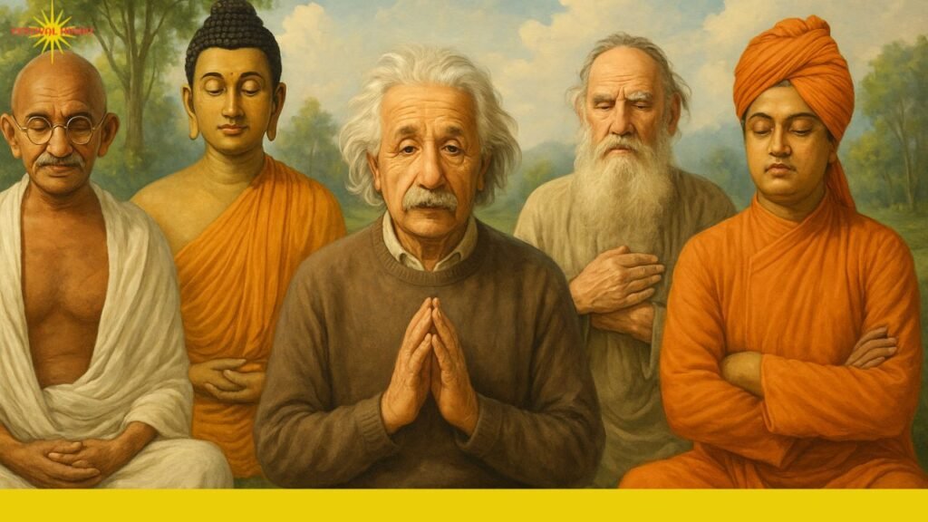 विश्व के महान विचारक और गीता अध्याय 3 श्लोक 3.13 का सन्देश