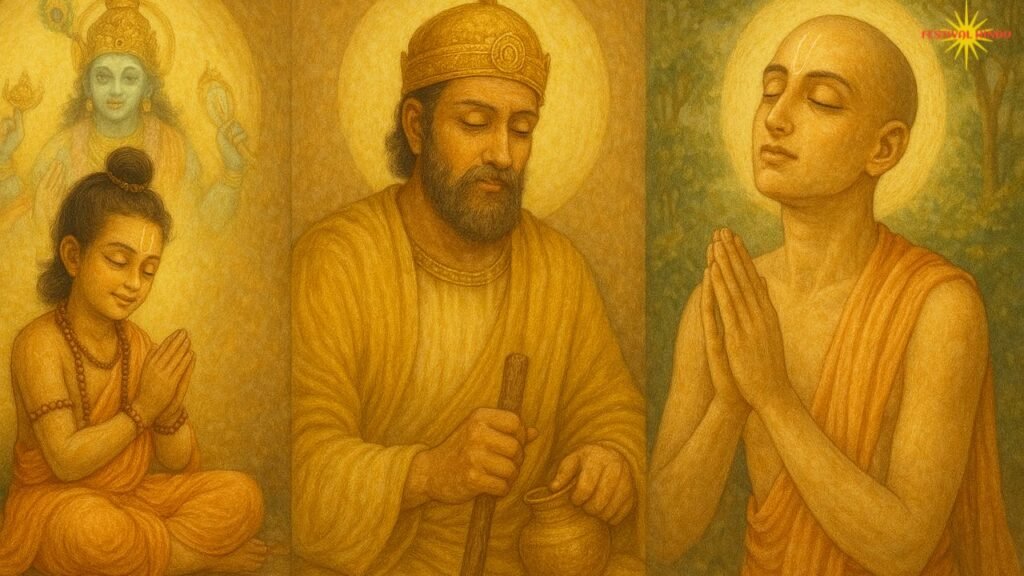 प्रह्लाद, अम्बरीष और चैतन्य महाप्रभु प्रह्लाद, अम्बरीष और चैतन्य महाप्रभु