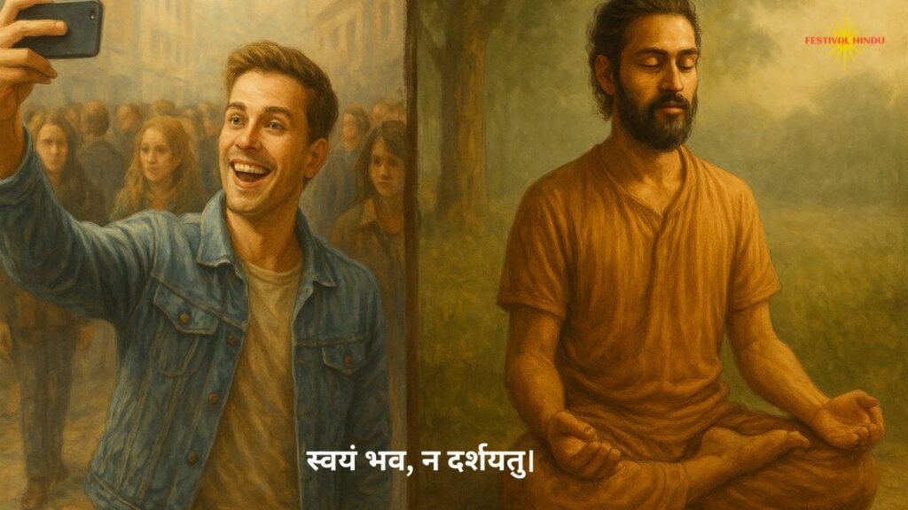 वास्तविक जीवन में स्वयं भव, न दर्शयतु।(Swayam Bhav Na Darshayatu) का अनुप्रयोग | Festivalhindu.com
