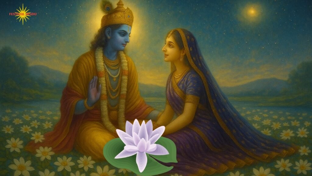 श्रीकृष्ण राधारानी की ओर प्रेमपूर्वक देख रहे हैं | Festivalhindu.com श्रीकृष्ण राधारानी की ओर प्रेमपूर्वक देख रहे हैं | Festivalhindu.com