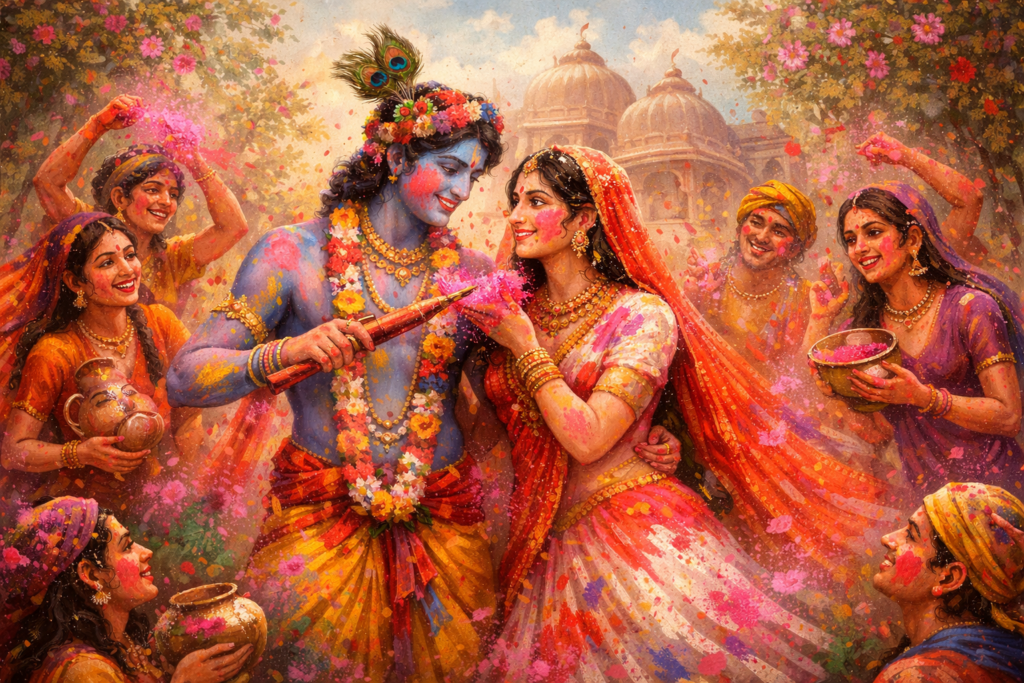 Braj Holi 2026| 40 दिवसीय होली ब्रज में कब से शुरू होगी| श्री बांकेबिहारी मंदिर में शुरू हुई होली की तैयारियां 2 होली