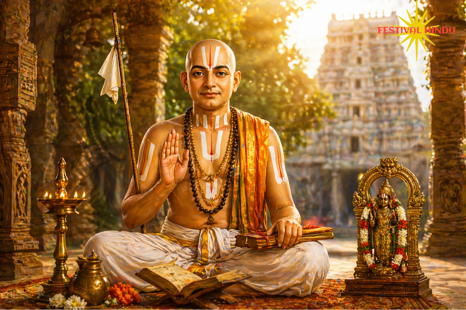 आज कौन सा त्यौहार है 2026 रामानुजाचार्य जयंती (22 अप्रैल 2026)