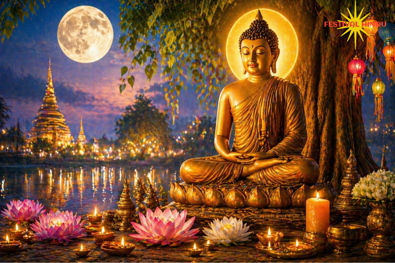 कल कौन सा त्यौहार है 01 मई 2026 (शुक्रवार) को भारत में बुद्ध पूर्णिमा मनाई जाएगी